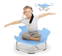 Fdlscpem Sensory Spinning Chair, Autism Sensory Toy, 360° Swivel Chair for Kids, Spinning Chairs Wobble Seat Balance Toys, Educational Special Needs Equipment Improving Physical Coordination (Fish)