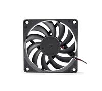FDMOZRE 10 Pieces 80mm Fan DC 24V 8010 80x80x10mm Cooling Brushless Cooler 2500RPM 80mmx80mm PC Computer Radiator Fans