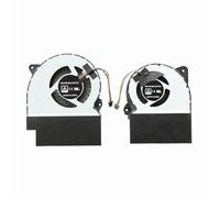FDMOZRE 12v Laptop CPU GPU Cooling Fans Cooler for ASUS for ROG for Strix GL702 ZC GL702ZC WB74 RX580 PC Cool 13NB0FV0M10011 13NB0FV0M09111(GL702ZC Both)
