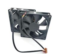 FDMOZRE 1SET(2PCS) AD0912XB-A73GL95 9225 12v 0.42a 3lines cooling fan