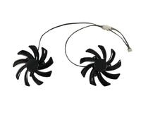 FDMOZRE 2PCS 100MM(95MM) T129215S/BH GPU Cooler Fan For GIGABYTE GTX1660Ti RTX2070 RTX 3060/3060Ti for EAGLE PLD10010S12H(DIY T129215BH)