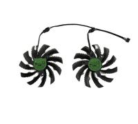 FDMOZRE 2PCS 100MM(95MM) T129215S/BH GPU Cooler Fan For GIGABYTE GTX1660Ti RTX2070 RTX 3060/3060Ti for EAGLE PLD10010S12H(Original T129215SH)