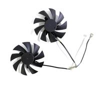 FDMOZRE 2PCS 85MM 4PIN Cooling Fan RX580 8GB XY-D09015B GA92A2H Graphics Card For ASROCK Video