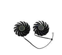 FDMOZRE 2pcs 87mm PLD09210S12HH Cooler Fan For MSI for GeForce GTX 1660 Ti SUPER RTX 2060 2070 2080 VENTUS XS OC Cooling Graphics(B2-FAN)