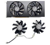 FDMOZRE 2PCS Cooling Fan 85MM 4PIN Radeon RX5600XT GPU fan For 51RISC for Graphic Card Video