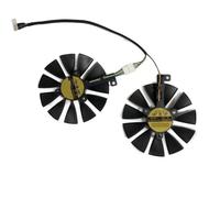 FDMOZRE 2Pcs FDC10U12S9-C T129215SH 4Pin GPU Card Cooler Fan For ASUS for RTX 2080ti Dual OC(1 Set FDC10U12S9-C)
