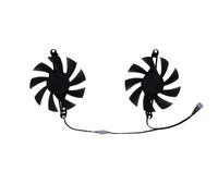 FDMOZRE 2Pcs FL8015 12VB,85MM Diameter Size,9.8cm Mounting Pitch,GPU Cooler, For Alseye RX 580 de 8gb,RX5500XT 8G,Gaming RTX 3060 12g