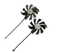 FDMOZRE 2pcs,FY09015M12LPA,TH9215S2H-PAA01,Graphics Video Card Cooler Fan, For KFA2 for GALAX for GeForce RTX3060 RTX 3060Ti (1-Click OC)(2 Plugs FY09015M12)