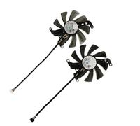 FDMOZRE 2Pcs Graphics Card Fan,VGA GPU Cooler,FY09015M12LPA TH9215S2H-PAA01, For Palit for GeForce RTX3060 RTX 3060Ti 3050 3060(2 Plugs FY09015M)