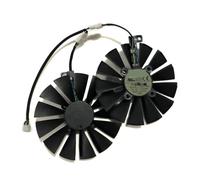 FDMOZRE 2Pcs PLD10010S12H,Video Fan,Graphics Cooler, For ASUS for DUAL RX580 8G, for for ROG for STRIX 470 4G for GAMING, for RX570(PLD10010S12H)