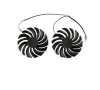FDMOZRE 2PCS PLD10010S12HH DC12V 0.40A 4PIN FOR MSI RX 470 480 570 580 GTX 1080Ti 1080 1070 1060 GAMING Graphics Card Cooler Fan 10010B
