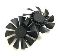 FDMOZRE 2Pcs/Set 95mm 12V 0.5A T129215SU,Graphics Card Fan,VGA Cooler, For ASUS for GTX 780-DC2, 780TI, for STRIKER-GTX 760 FD10015H12S