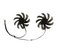 FDMOZRE 2Pcs/Set FDC10H12S9-C GPU Video Cards Fan Graphics Cooler For EMTEK RTX 2070 RTX2070 for STORM X DUAL(Type A FDC10H12S)