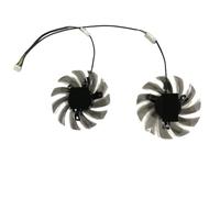 FDMOZRE 2Pcs/Set,GA81S2U GPU Cooling Fan,Graphics Cooler For Powercolor RX 560D HD 7750 7770 R7 350 260X Server