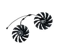 FDMOZRE 2Pcs/Set,GPU VGA Cooler Graphics Card Fan PLD10015B12H For MLLSE RTX 3070 8GB gaming For RTX3070 8Ga(DIY Type A)