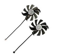 FDMOZRE 2Pcs/Set Graphics Card Fan VGA GPU Cooler FY09015M12LPA TH9215S2H-PAA01 For Palit for GeForce RTX3060 RTX 3060Ti 3050 3060(2 Plugs FY09015M)