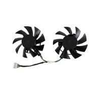FDMOZRE 2Pcs/Set,T128015SU Graphics Card Cooling Fan For ASUS RTX 2060 GTX 1660 1660Ti TUF for GAMING OC T128015BU FD8015U12D(FD8015U12D)