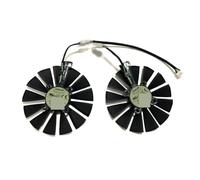 FDMOZRE 2Pcs/Set,T129215SM FDC10M12S9-C VGA Fan For ASUS CERBERUS GTX 1070Ti 8G GDDR5 ROG POSEIDON 1080Ti STRIX 1050Ti 4G(T129215SM)