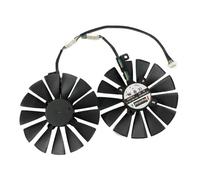 FDMOZRE 2Pcs/Set,T129215SM FDC10M12S9-C VGA Fan For ASUS CERBERUS GTX 1070Ti 8G GDDR5 ROG POSEIDON 1080Ti STRIX 1050Ti 4G(FDC10M12S9-C)