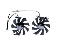 FDMOZRE 2Pcs/Set T129215SU FY09015M12LPA,Graphics Video Fan VGA Cooler For GALAX RTX 2060 1-Click OC For GTX 1660 Snapdragon(T129215SU)