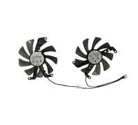 FDMOZRE 2Pcs/Set T129215SU FY09015M12LPA,Graphics Video Fan VGA Cooler For GALAX RTX 2060 1-Click OC For GTX 1660 Snapdragon(FY09015M12LPA)
