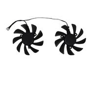 FDMOZRE 2Pcs/Set,T129215SU GPU Video Card Fan For PowerColor Red for Dragon for Radeon RX570 RX 570 8GB/4gb GDDR5 Graphics Cards Cooling