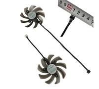 FDMOZRE 2Pcs/Set TH9210S2H-PAA01 GA91S2U FDC10H12S9-C Graphics Card Fan GPU Cooler For Palit RTX 2080 2070 2060 DUAL GamingPro(9mm Plug GA91S2U)
