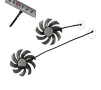 FDMOZRE 2Pcs/Set TH9210S2H-PAA01 GA91S2U FDC10H12S9-C Graphics Card Fan GPU Cooler For Palit RTX 2080 2070 2060 DUAL GamingPro(5.5mm Plug GA91S2U)