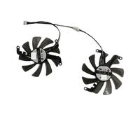 FDMOZRE 2Pcs/Set,TH9215S2H-PAA01,Graphics Card Fan, For PNY RTX 3060Ti 8GB XLR8 Gaming REVEL, For for GeForce for 3060 12GB(1 Plug TH9215S2H)