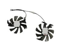 FDMOZRE 2Pcs/Set TH9215S2H-PAA01,Graphics Card Fan For PNY RTX 3060Ti 8GB XLR8 Gaming REVEL For for GeForce 3060 12GB UPRISING(1 Plug TH9215S2H)