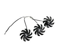FDMOZRE 3pcs 85mm 4pin FDC10H12S9-C RADEON RX 6700 XT GPU for FAN For XFX for SPEEDSTER SWFT 309 RX6700 12GO Cooling Fans