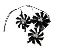 FDMOZRE 3Pcs 95mm 85MM CF1010U12S CF9015H12S Graphics Card Fan For XFX RX57XT8TBD8 RX 5700 XT THICC III Ultra Cooling