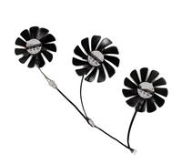 FDMOZRE 3Pcs FDC10U12S9-C,Video Cards Fan,GPU Cooler, For XFX RX 5700 XT RX5700XT CF1010U12S(FDC10U12S9-C)