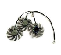 FDMOZRE 3Pcs HD7970 GPU Graphics Fan For GIGABYTE GV-R797OC-3GD HD 7970 Video Card Cooling