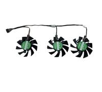 FDMOZRE 3Pcs/Set PLA08015S12HH,T128015SU,Graphics Card Fan GPU Cooler For ASUS TUF3 RX 5700 XT 8G OC for TUF GTX 1660 for GAMING X3(PLA08015S12HH)