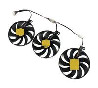 FDMOZRE 3Pcs/Set,T129215SU,PLD09210S12H,FDC10H12S9-C,Video Fan,For ASUS ROG STRIX RX 5700,RTX 2080Ti 2080S OC 8G for GAMING(PLD09210S12H)