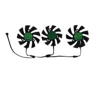 FDMOZRE 3Pcs T128015SU,T129215SU,Graphics Cards Fan, For AX for Gaming for RTX 3070 8G,Video Cooling