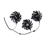 FDMOZRE 85mm CF-12915S Graphics Card Fan For INNO3D RTX 3070 3070Ti 3080 3080Ti 3090 for ICHILL X4 OC VGA Video GPU Cooler CF-12910S(1 Set ABC Triple Fan)