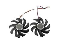 FDMOZRE 85MM PVA080E12R RX5500 RX5600 Cooler Fan Replacement For ASROCK for Radeon RX 5500 5600 XT for Phantom Gaming Graphics Video Card Fans(Black)