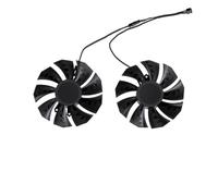FDMOZRE 87MM Cooling Fan Replacement For Colorful for GeForce RTX 3060 3070 3080 Ti 3090 NB 12G-V Graphics Video Card Cooler(Black 2-Fan)