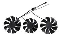 FDMOZRE 87MM Cooling Fan Replacement For Colorful for GeForce RTX 3060 3070 3080 Ti 3090 NB 12G-V Graphics Video Card Cooler(Black 3-Fan)
