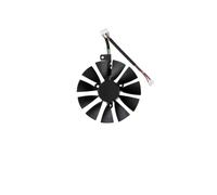 FDMOZRE 87MM FDC10U12S9-C FDC10H12S9-C Cooling Fan For ASUS for ROG STRIX RTX 2060 Super 2070 for GAMING Graphics Card Cooler T129215SH(Black B-Fan FDC)