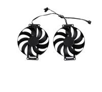 FDMOZRE 90MM 6Pin CF9010U12D Cooling Fan For ASUS DUAL RTX 3060 TI 8G MINI V2 LHR Graphics Card Cooler T129215SU(Black 2-Fan)