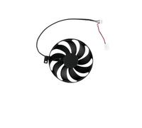 FDMOZRE 90MM PLD09210S12H Cooling Fan For ASUS DUAL RTX 2080 2070 2060 SUPER EVO Graphics Card Cooler T129215SU FDC10H12S9-C(Black A-Fan)