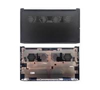 FDMOZRE Back Cover Bezel Palmrest Bottom for Lenovo Gaming 3-15IHU6 3-15ACH6(Bottom cover Black)