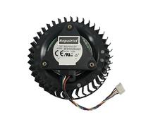 FDMOZRE BFB1012SHA01 BV5 DC12V 2.40A,4Pin Graphics Card Fan For AMD XFX MSI RX for VEGA 64 56 Public Version VGA GPU Video Cooling