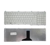 FDMOZRE BR/Brazil Brazilian Notebook Keyboard For Toshiba for Satellite Pro C650 C660 C665 L750 L770 L670 L675 L775 L675D L670D C660D C650D(US New White)