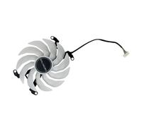 FDMOZRE Cooling Fan 102MM GFY10015H12SPA 4PIN 6PIN For KFA2 for Galax for GeForce RTX 3060 3060Ti 3070 3070Ti EX White Graphics Card Fans(6pin)