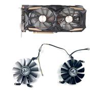 FDMOZRE Cooling Fan 85MM 4PIN RTX2060 GTX1660S GPU FAN For SOYO for Maxsun for GeForce RTX 2060 SUPER GTX1660 Video Card(SOYO FANS)