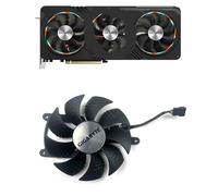 FDMOZRE Cooling Fan 86mm 4pin PLA09215S12H GA92S2U RTX4070 GPU FAN For Gigabyte RTX 4070 for GAMING OC V2 12G video card fans(PURPLE)